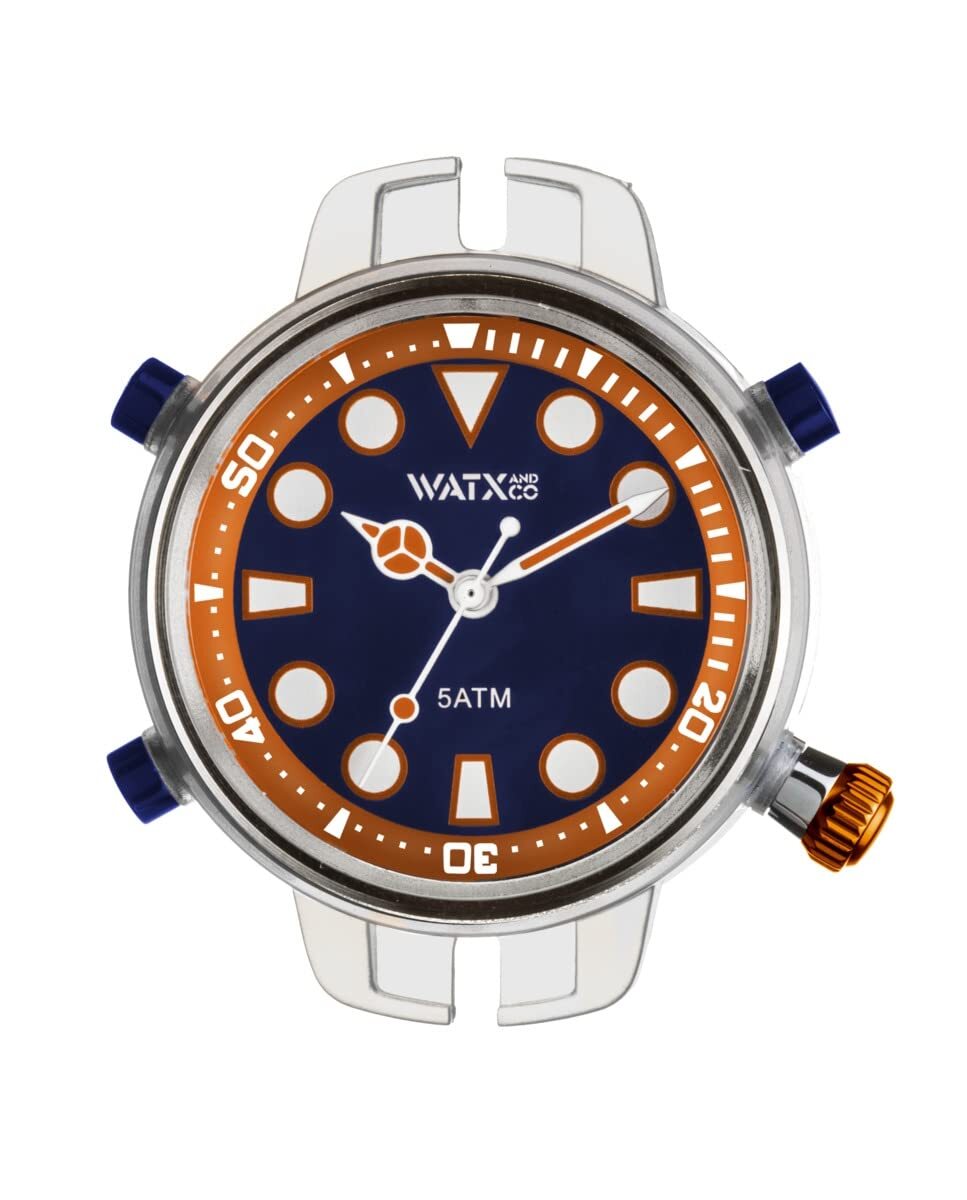 WATX & COLORS Men Analog-Digital Automatic Watch with Metal Strap rwa5044