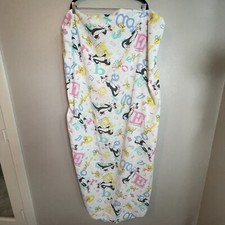 Vtg 90s Looney Tunes Crib Baby Fitted Flat Sheets Warner Bros Gerber Tweety