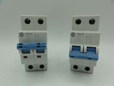 (2) Allen Bradley (AB) 1492-SP 2 Amp, Miniature Circuit Breakers