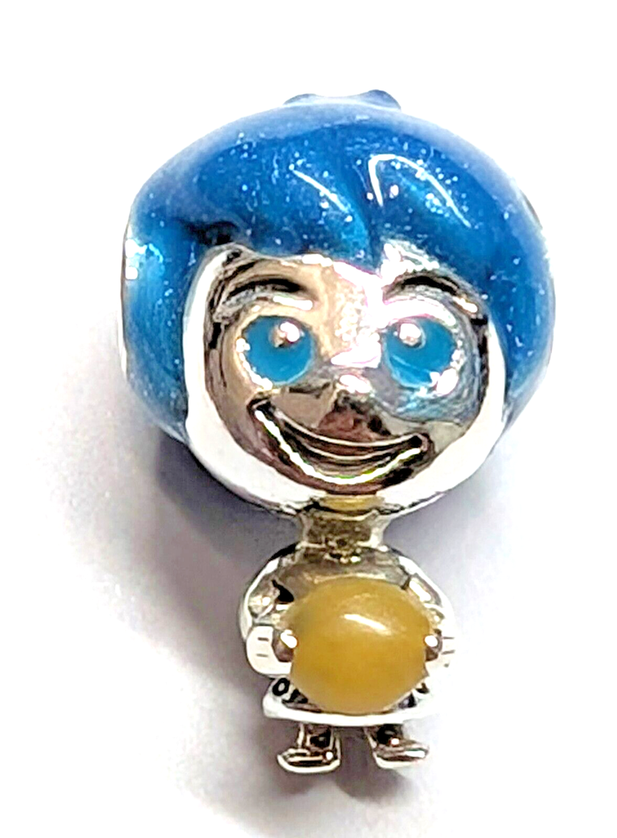 Authentic Pandora Charm, Disney Joy Memory Orb, #792028C01, Silver