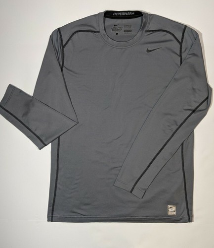 Nike Pro Combat Hyperwarm Men's Gray 