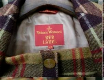 Vivienne Westwood Tartan Check Jacket & Skirt Set RED LABEL Size