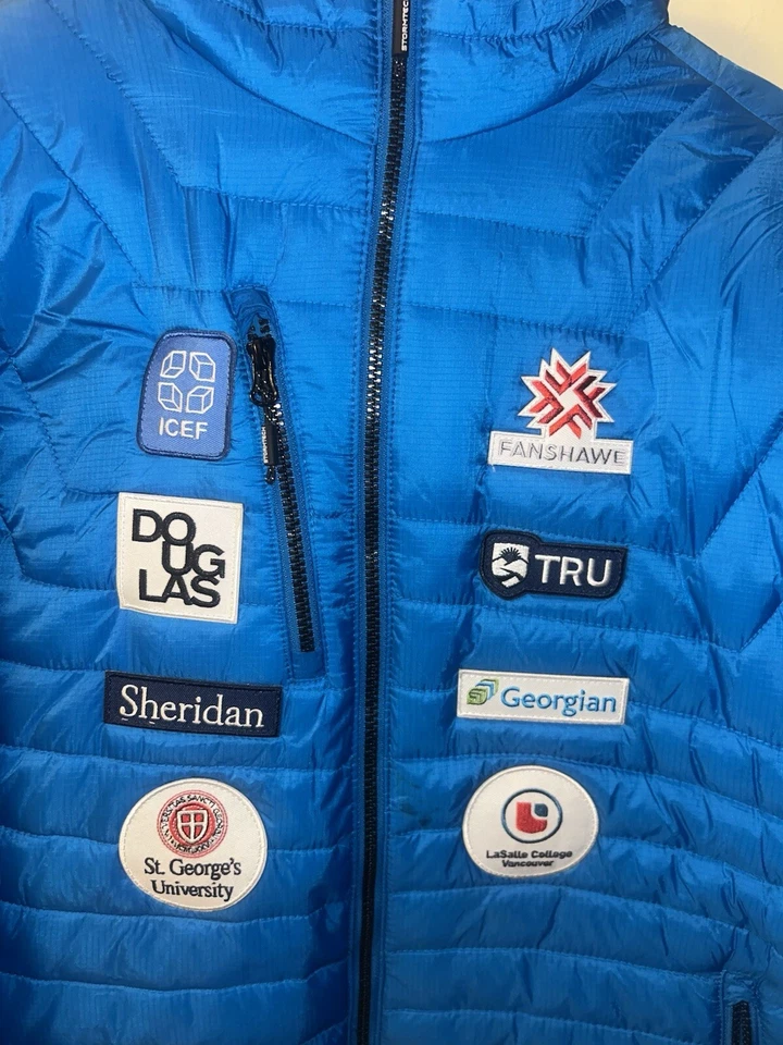 Chaqueta de plumón STORMTECH, azul, talla M - hombre Foto 3 de 4