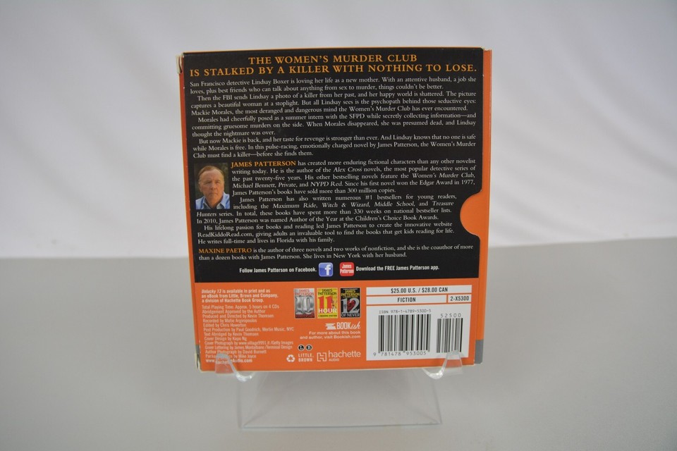 JAMES PATTERSON UNLUCKY 13 AUDIO BOOK eBay