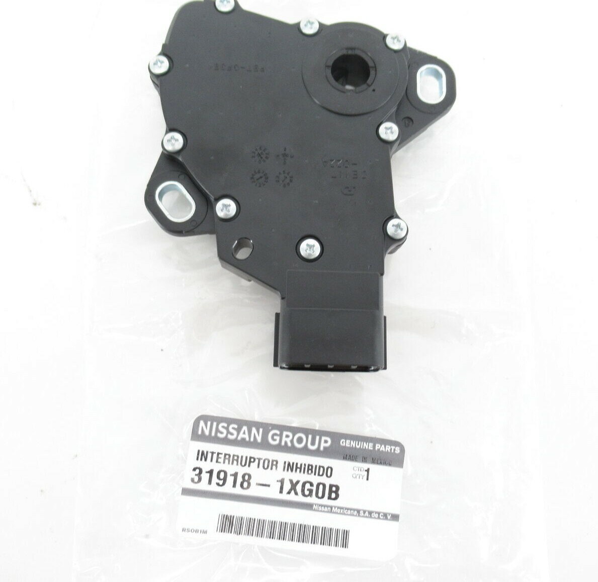 New Genuine OEM Nissan 31918-1XG0B Neutral Safety Switch 2007-2012