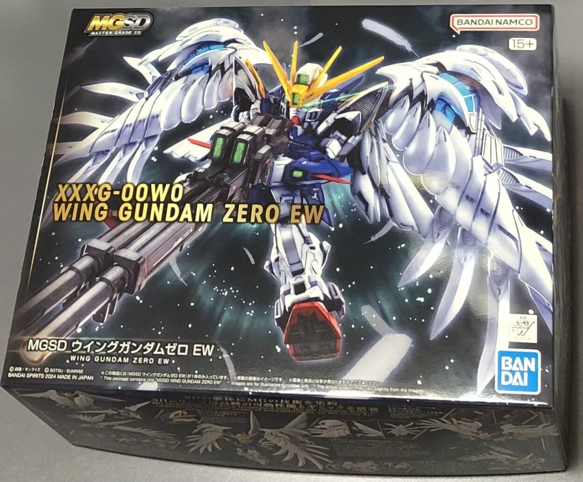 ロボット MGsd WING GUNDAM ZERO EW Bandai MGSD Wing Gundam Zero EW - Newtype
