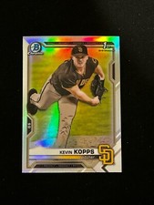 2021 Bowman Chrome Kevin Kopps #BDC-7 Refractor Padres 1st