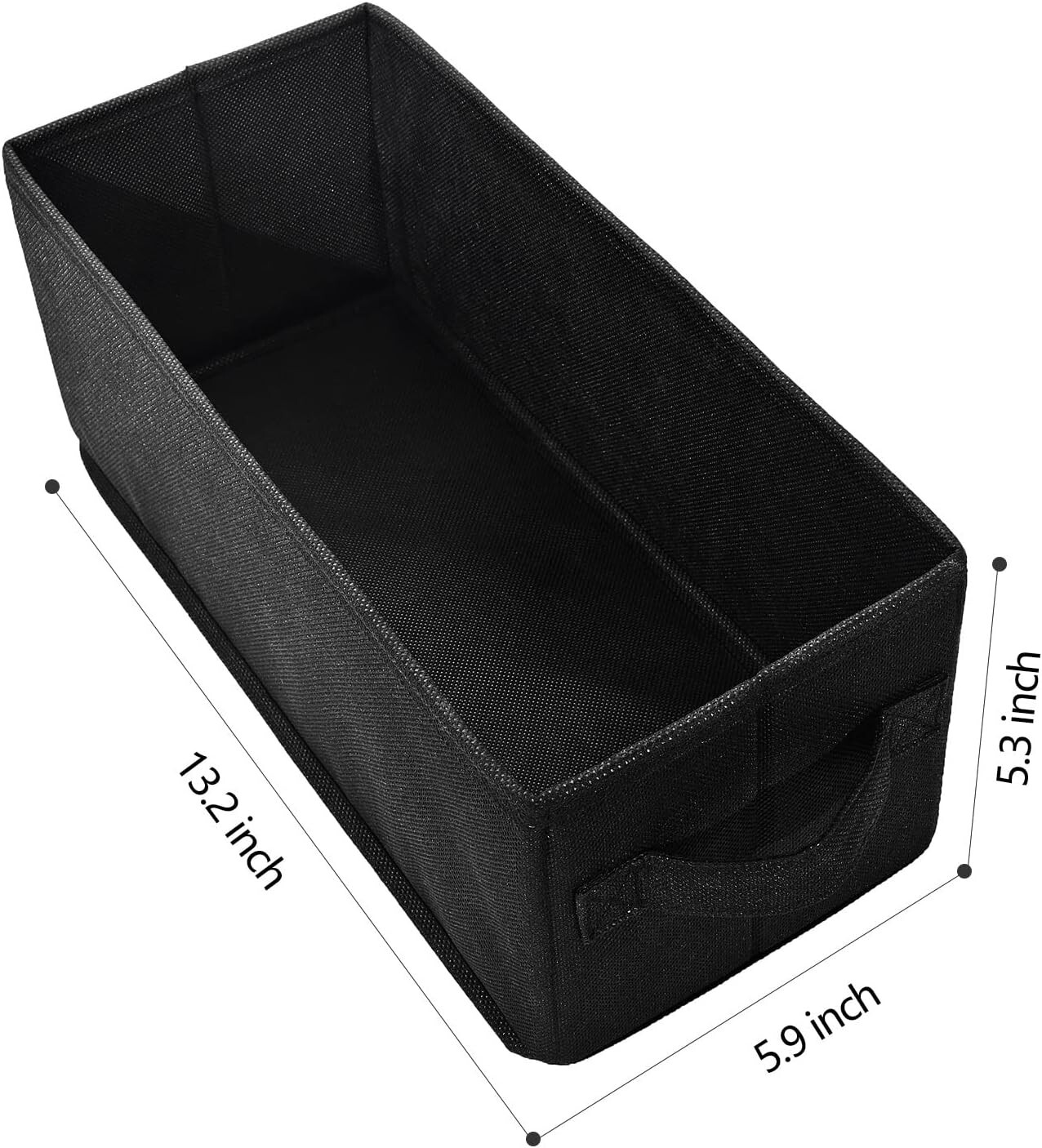 2Pack CD DVD Storage Box Foldable Cases for Organized Media 13.2" x5.9