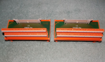 2 New Conta-Clip FBK60 Terminal to Ribbon Cable Interface Module 60 Position