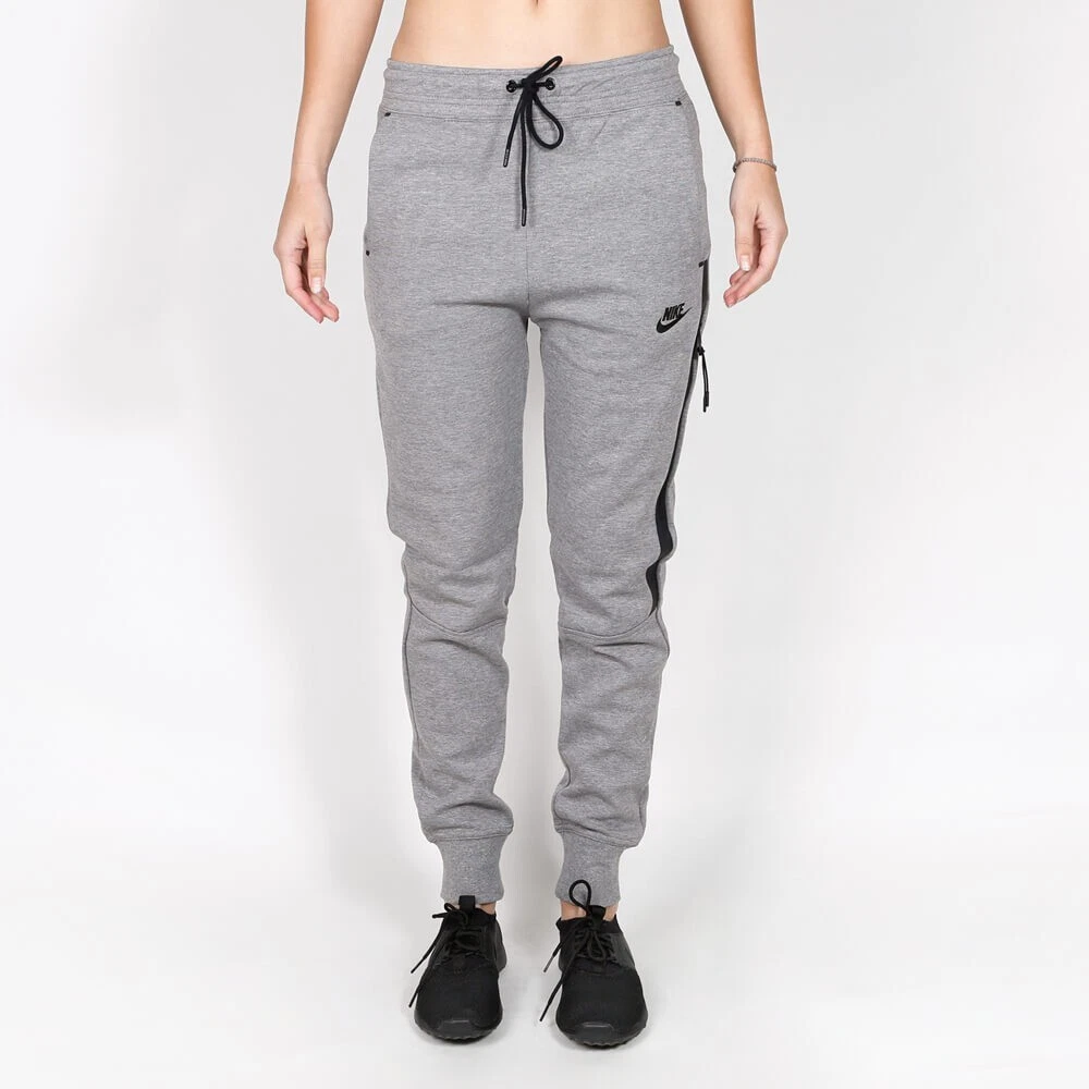Women s Nike Tech Fleece Jogger Pants Grey 683800 091 SMALL eBay