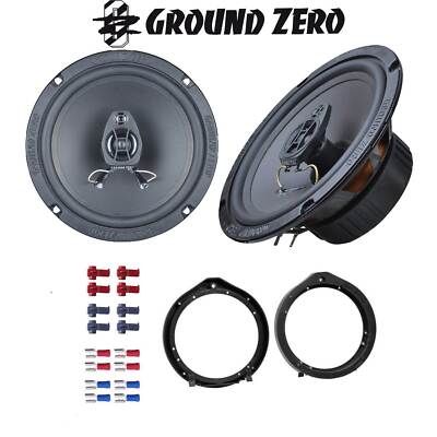 Ground Zero Auto Lautsprecher Boxen 16,5 cm 165mm Koax für Honda Jazz