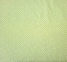 Basically Hugs BTY Helen Stubbings P&B Textiles Green White Diagonal Boxy Plaid