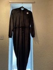Brand New Flexfit Velour Jumpsuit Black Colour Large Size rrP£49.50