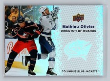 Mathieu Olivier 2023-24 Upper Deck DIRECTOR OF BOARDS DB-6 Hockey Card Columbus
