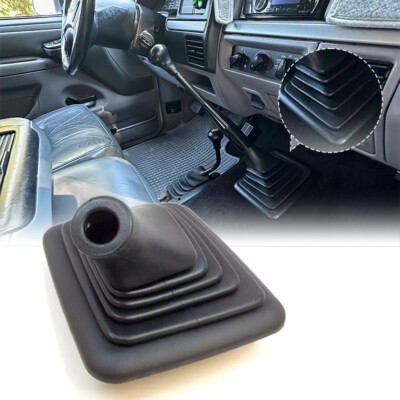 Manual Transmission Gear Shift Lever Gaiter Boot Cover Fits For Ford F-150 F-250