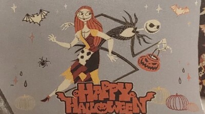 Disney Nightmare Before Christmas Sally Jack Pillowcase With Handles 20X30  NWT