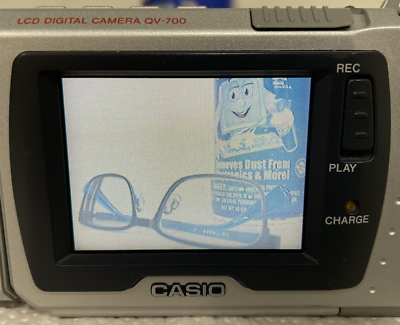 カシオデジタルカメラ　QV700 Casio QV-700 0.3MP Digital Camera - POWERS ON, PLEASE READ