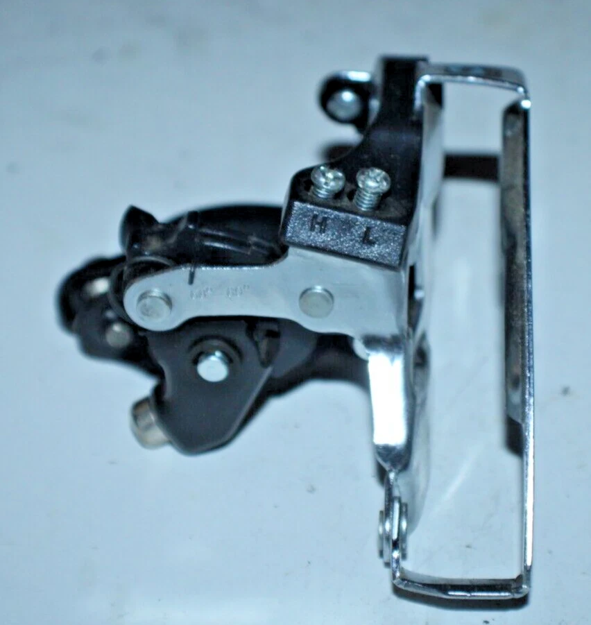 Câmbio Shimano Altus frente tripla MTB FD-M310 34,9mm 66-69° prata envio EUA - Imagem 2 de 4