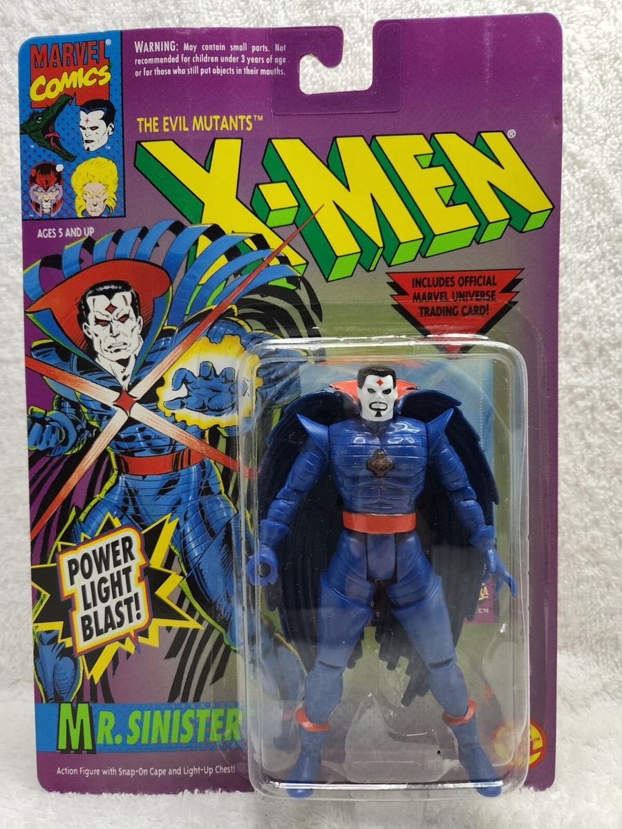 1993 The Evil Mutants X-Men Mr. Sinister with Power Light Blast | eBay