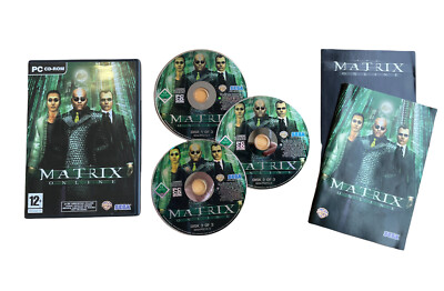 The Matrix Online PC Spiel 2005 Original 3-CD Set Sega Selten Vintage Sammler sehr guter Zustand