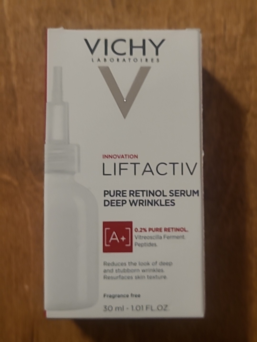 Vichy Liftactive Pure Retinol Serum Deep Wrinkles (1.01 oz) Expiration