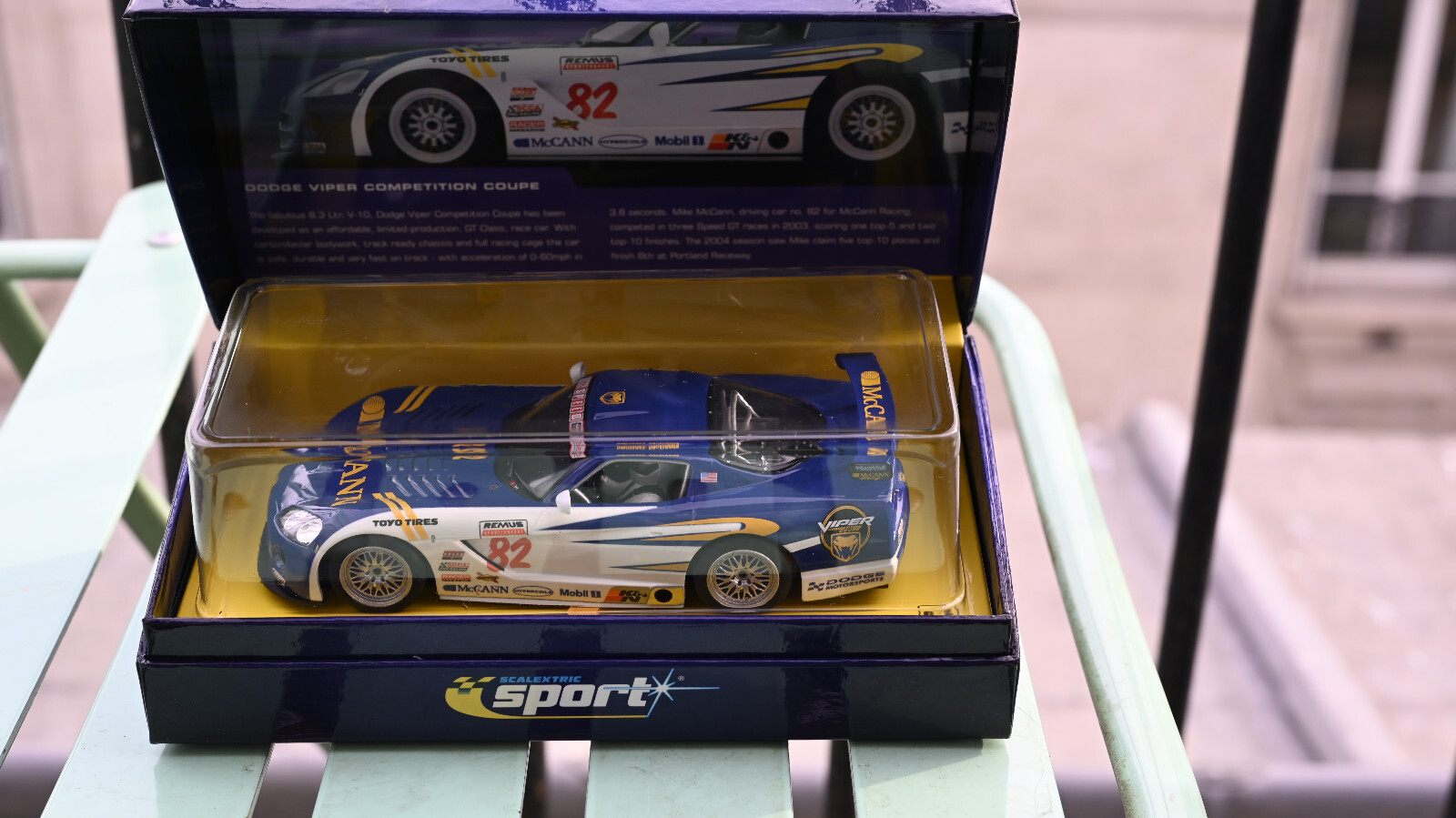 Dodge Viper Competition Coupe n82 Scalextric C2523A cadeau idal pour collectionneur
