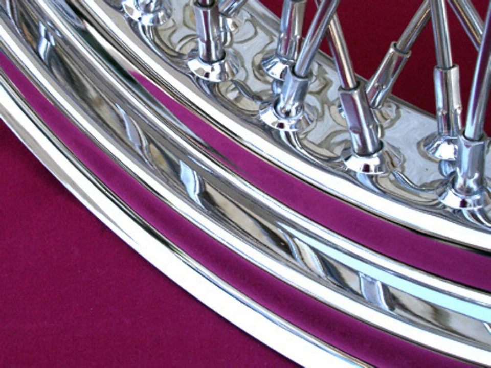 16X3.5 60 SPOKE KCINT DNA FRONT WHEEL 1984-99 HARLEY HERITAGE FAT BOY SOFTAIL - Image 2 of 3