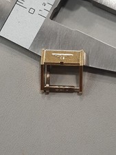 Longines fibbia  acciaio Dorata  12  mm originale 