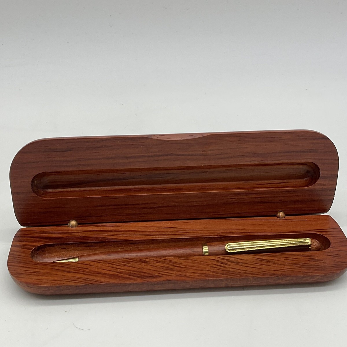 Vintage Mid 80's Wooden Pen And Case With IBM Logo | eBay