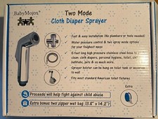 BabyMojos  Two Mode Cloth Diaper Sprayer Kit  Brand New  Missing the Wet Bag