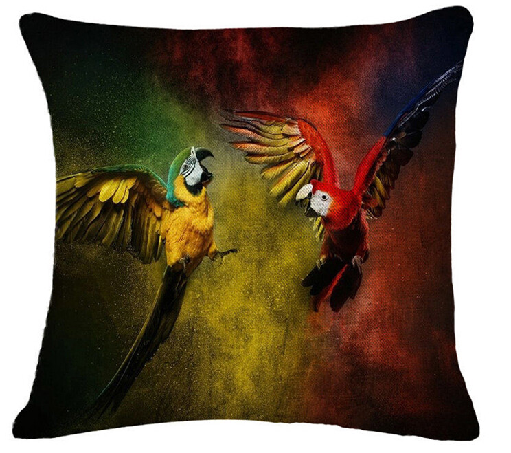 SALE!!! BIRDS PARROTS PEACOCKS COLOURFUL DESIGNS Quality Cushion Covers
