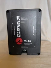 TRANSTECTOR TSJ X6 6-Port RJ-45/Ethernet SURGE PROTECTOR Lightning Protection 