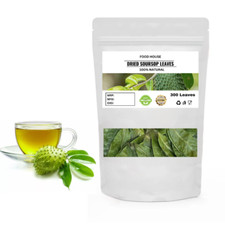 Dried SOURSOP LEAVES 100 Organic Soursop/Guanabana/Graviola Pure Herbal Tea