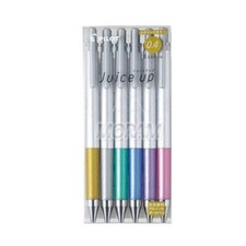 PILOT Juice up ballpoint pen 0.4mm Pastel N Metallic 6 color set
