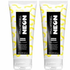 (PACK OF 2) Paul Mitchell Neon Sugar Cream Smoothing Cream 6.8 oz  