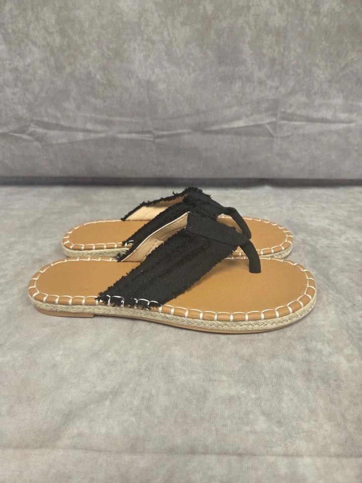 Chanclas/sandalias negras para mujer talla 11 nuevas Foto 2 de 4