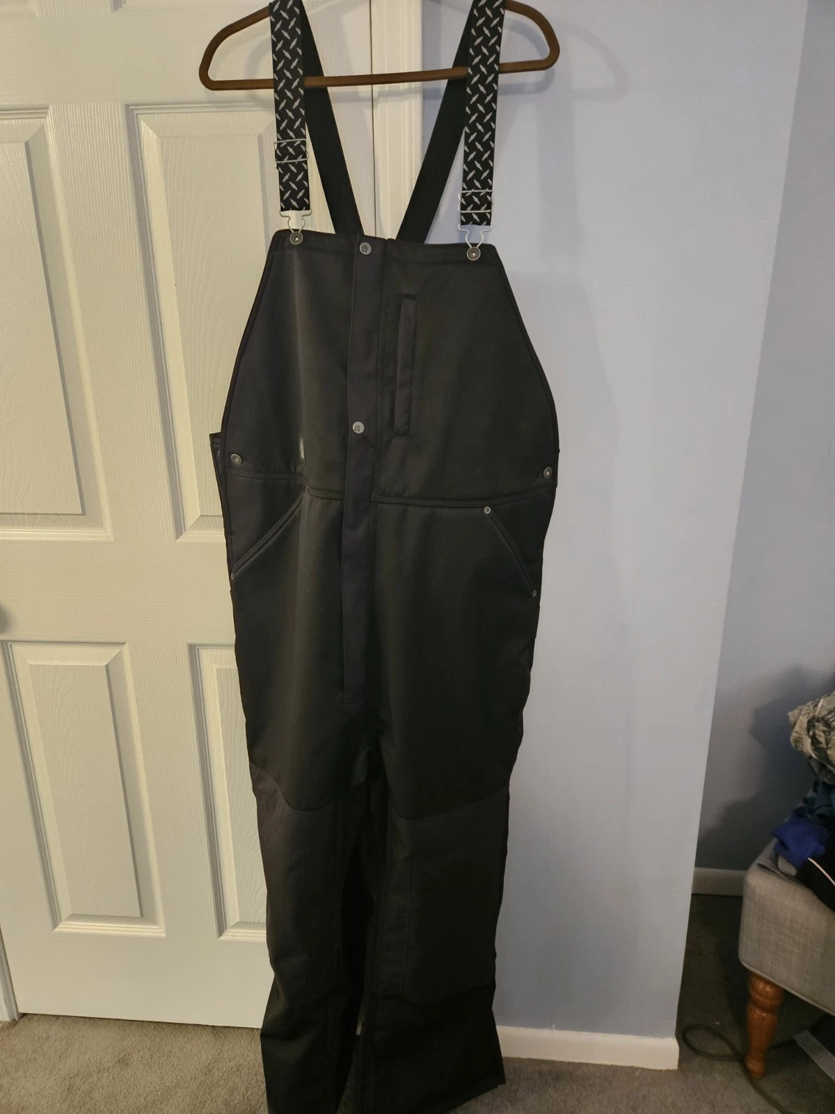 Alaskan Hardgear Duluth Prudhoe Bay Bib Overalls Mens XLx32 Black Snow EUC $249
Opens in a new windo