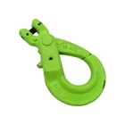 Clevis Self Locking Lifting Hook with Grip Latch Grade 80 / 100 (Chain Sling)