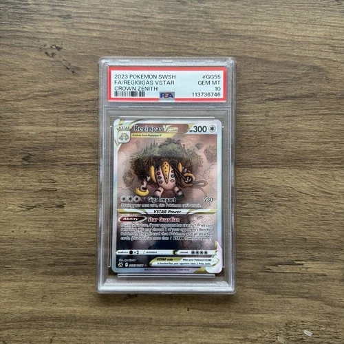 Pokémon TCG Regigigas VSTAR Crown Zenith GG55/GG70 | PSA 10