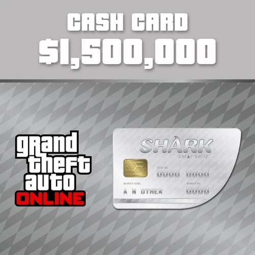$1,500,000 GTA Great White Shark Card - PS5 Only