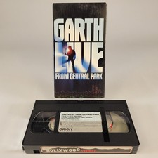 Garth Brooks/Garthstock - Live From Central Park (VHS, 1998) ****Tested****