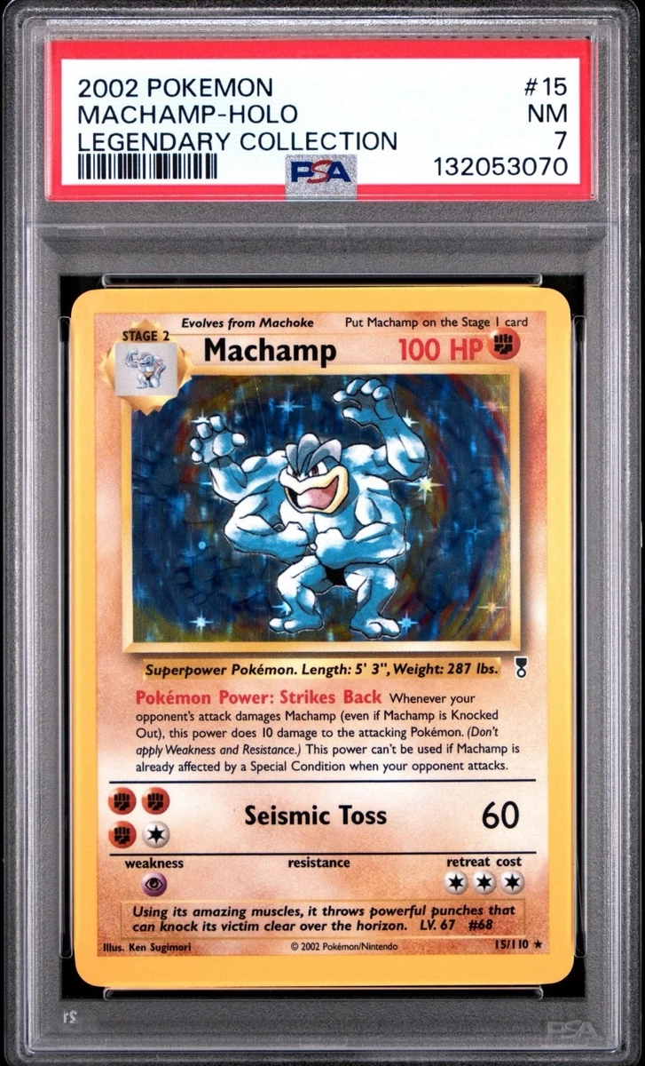 Machamp Pokémon TCG Professional Sports Authenticator (PSA) Grade