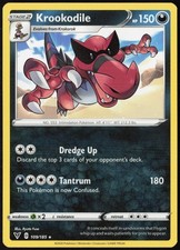 Krookodile Normal 109/185 SWSH04: Vivid Voltage NM