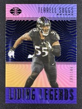 2018 Panini Illusions #LL-TS Terrell Suggs Living Legends Blue #/149
