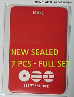 NEW SEALED ] BTS WORLD TOUR ARIRANG GOYANG ARMY ZONE OFFICIAL PHOTOCARD FULL SET