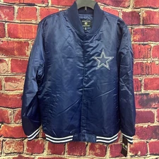 Dallas Cowboys G-III Sports by Carl Banks Adaptive Team Graphic Varsity Jacket