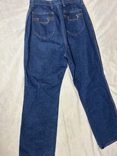 Vintage 70s Wrangler Jeans Women Sz 26 NO FAULT DENIM High Waist MOM Jean USA