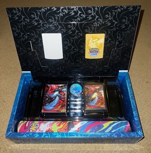 Pokemon Mega Charizard Ultra Premium Collection UPC **EMPTY BOX W/ ACCESSORIES**
