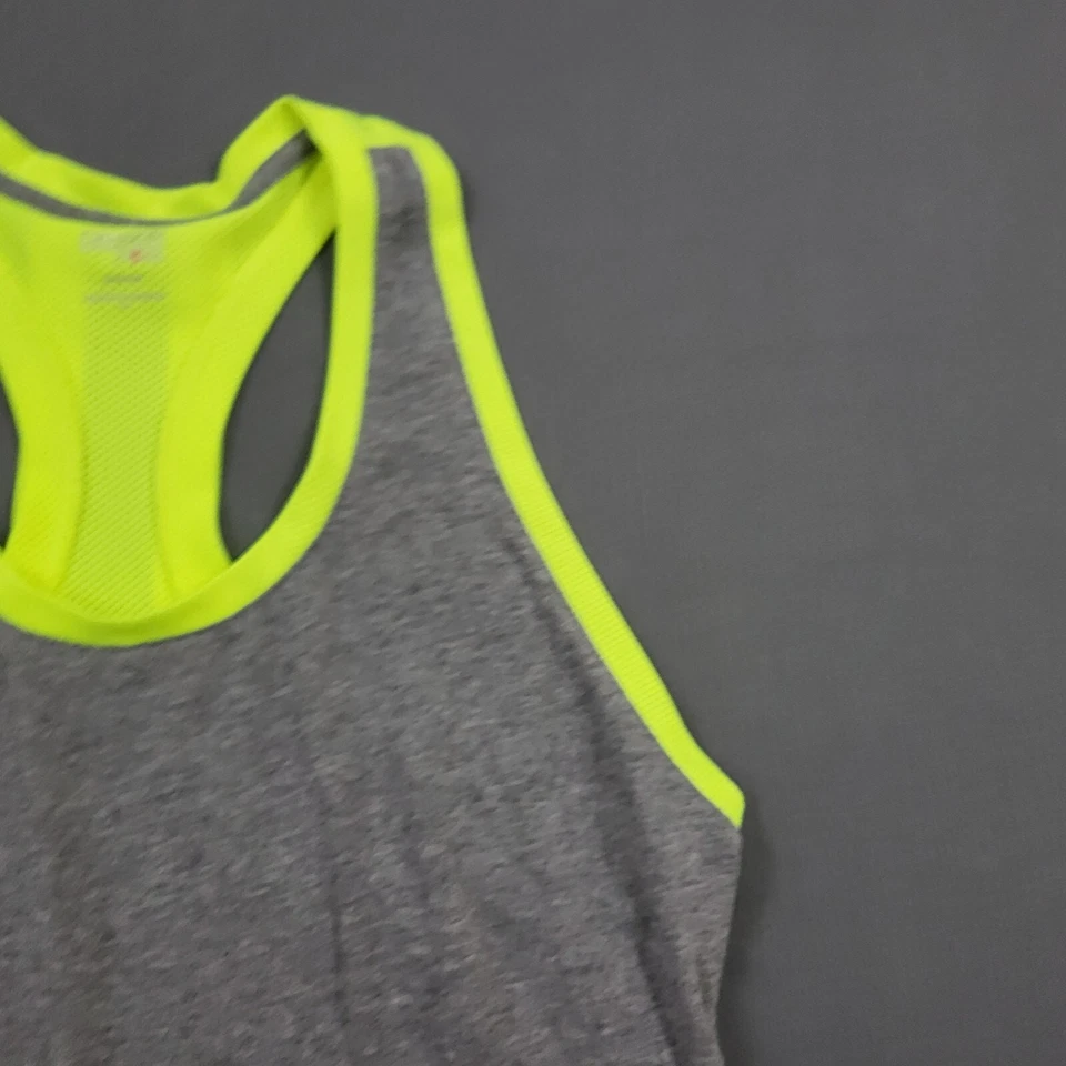 Camisa Danskin Mujer Pequeña S Sin Mangas Cuello Redondo Tank Dri More Pullover Verde Foto 3 de 4