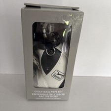 PGA Tour Mini Desktop Golf Bag Pen Set Collectible Novelty Writing Instrument